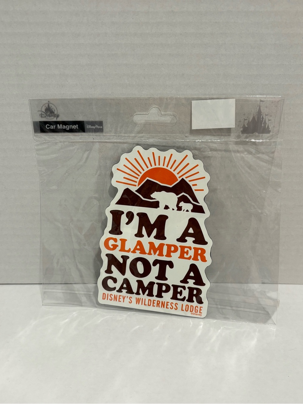 Disney’s Wilderness Lodge “Glamper” Magnet NWT